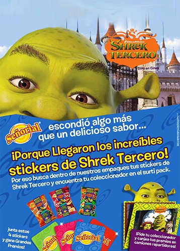 Promoción Shrek Tercero